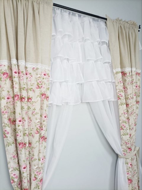 Zasłonki SHABBY CHIC