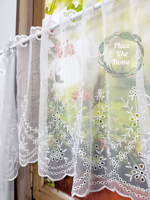 Zazdrostka subtelna koronka 90 cm wysokość