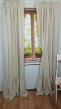 Zasłona „Sielanka” z falbaną – 140 × 240 cm
