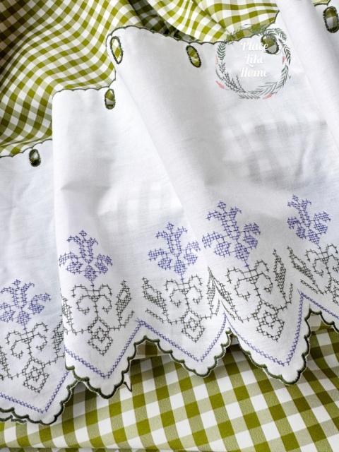 ZasłonkI Rustykalna krata